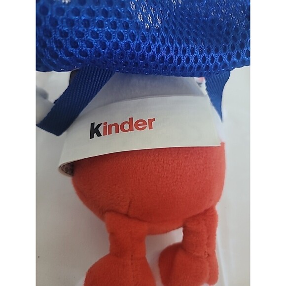 Kinder Surprise Egg Plush Stuffed Doll Advertising Stewardess Pilot 9" Woman - Picture 3 of 7